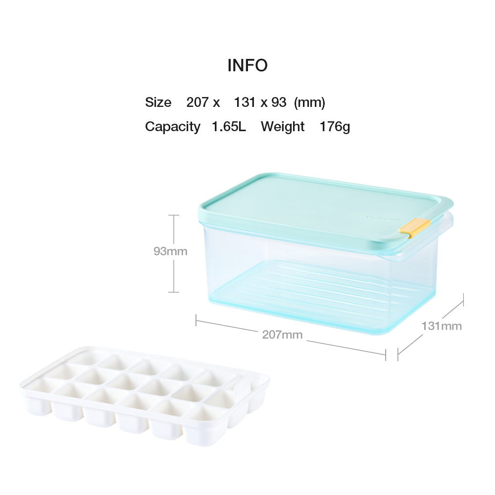 Freezer Fit 1.65L with Cube Tray 15ml