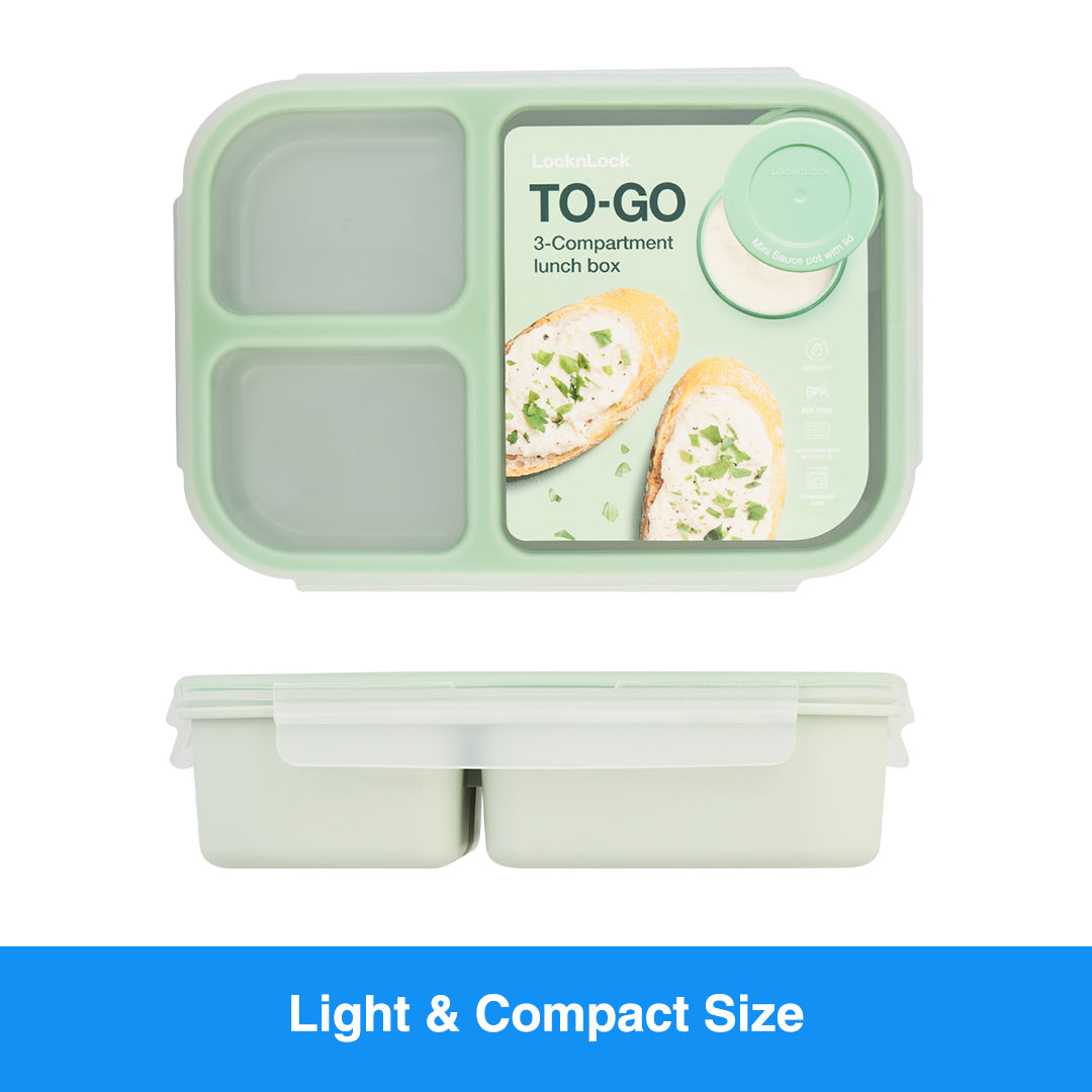 To-Go Lunch Box Bento Box for Kids