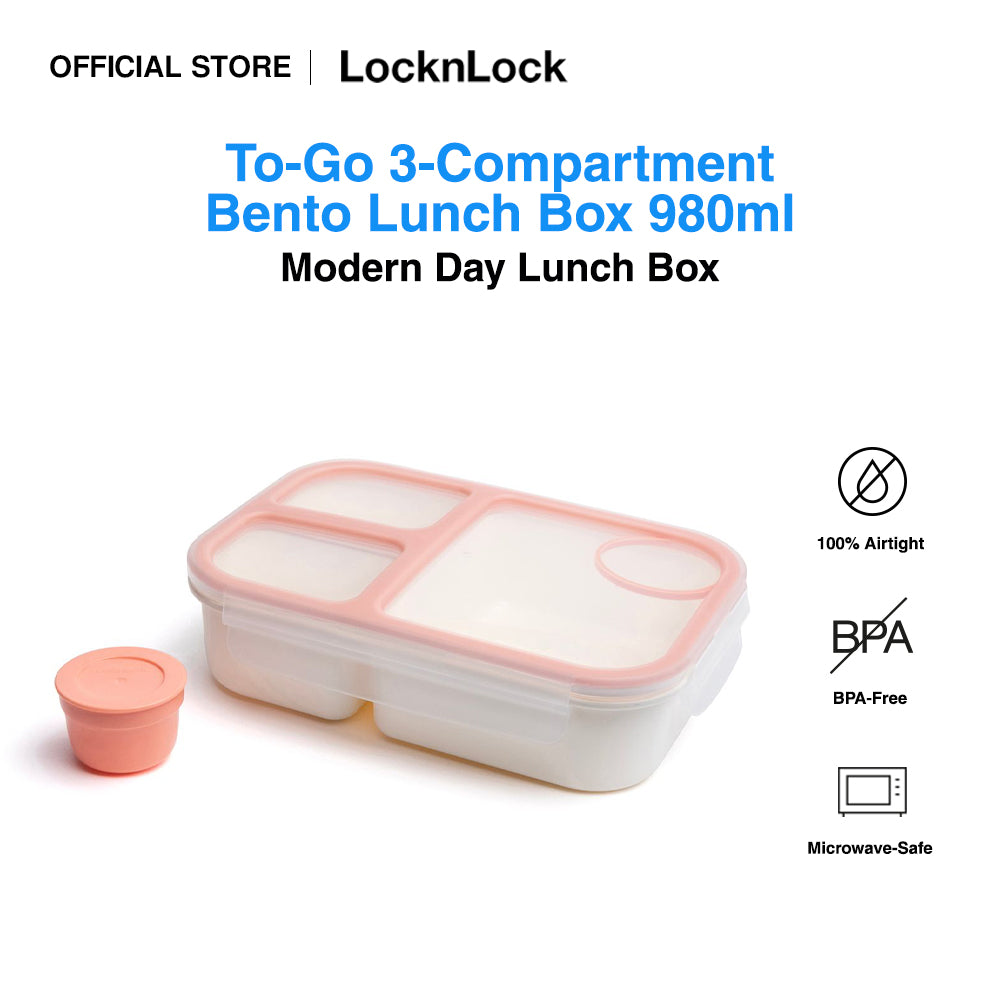 To-Go Lunch Box Bento Box for Kids