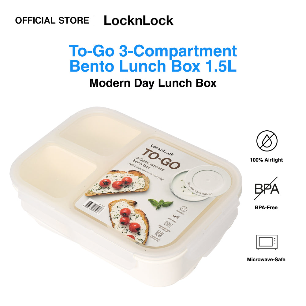 To-Go Lunch Box Bento Box for Kids