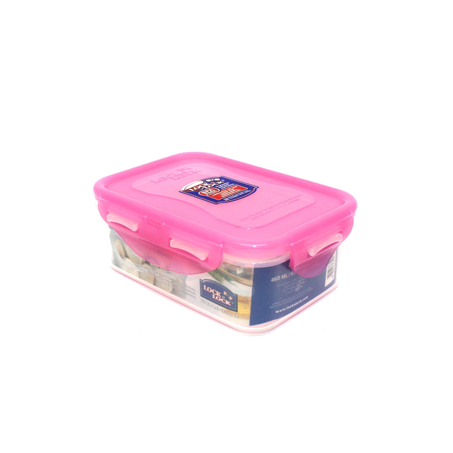 LocknLock Classic Airtight Rectangular Food Container 460ML HPL814