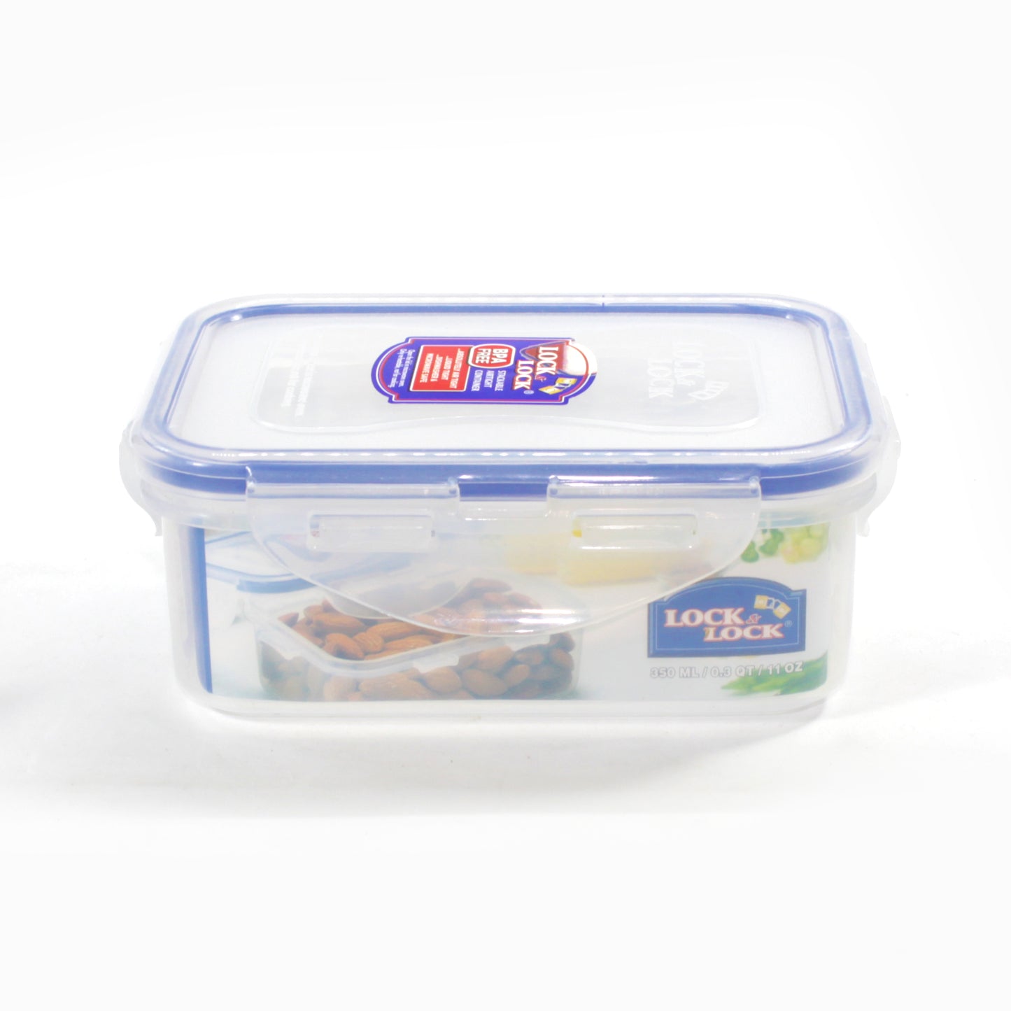 LocknLock Classic Airtight Rectangular Food Container 350ML HPL806
