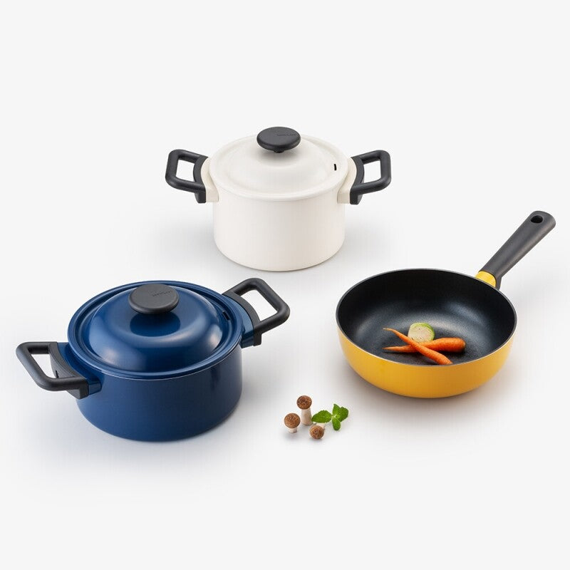 Decore Starter Set A | 18cm Pot + 22cm Wok + 20cm Pot