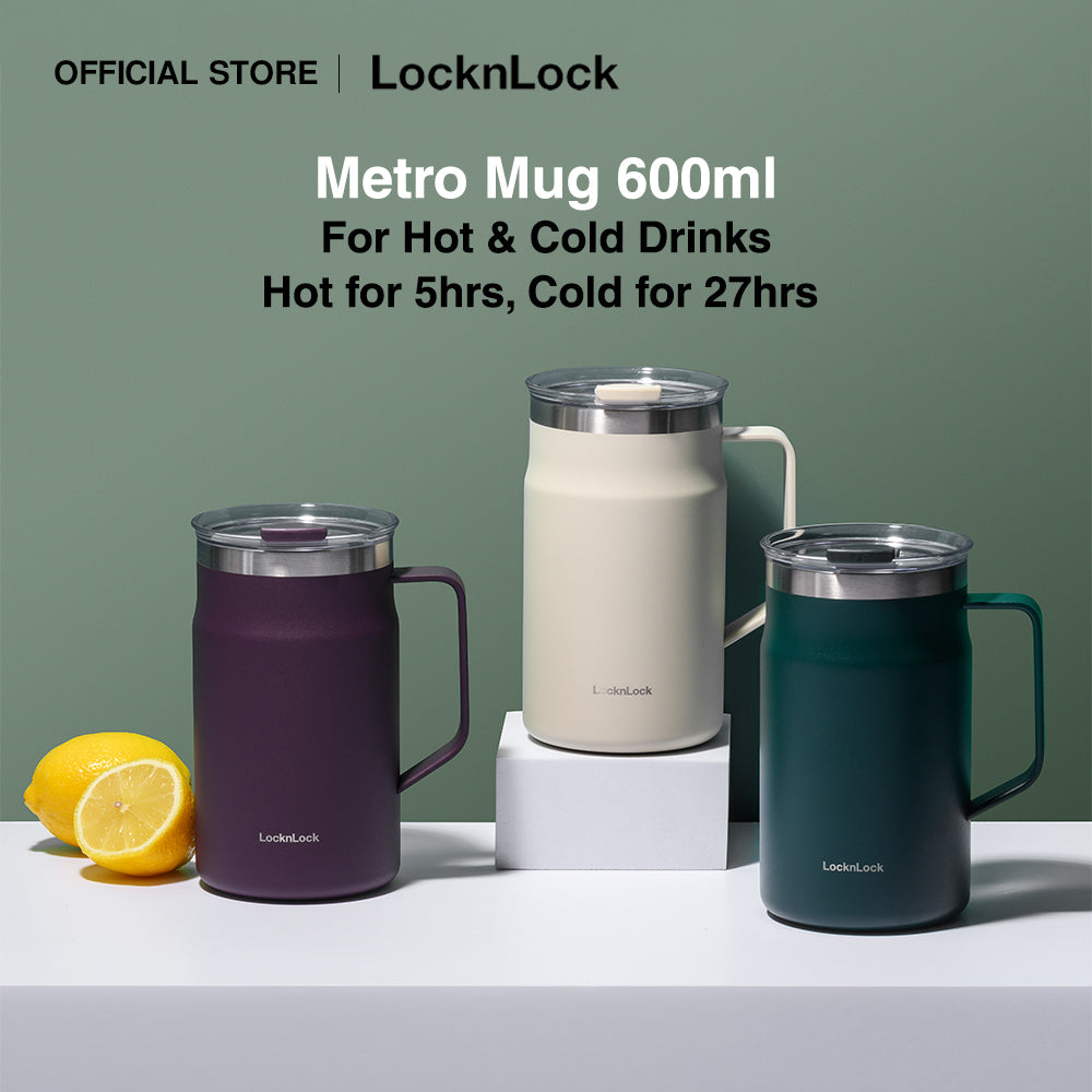 LocknLock Metro Mug 600ml (2023 Edition)
