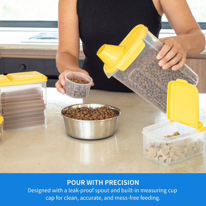 LocknLock for Pets Dry Pet Food Container w/ Spout 2.4L