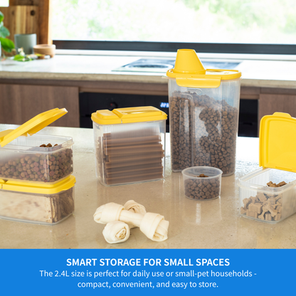 LocknLock for Pets Dry Pet Food Container w/ Spout 2.4L