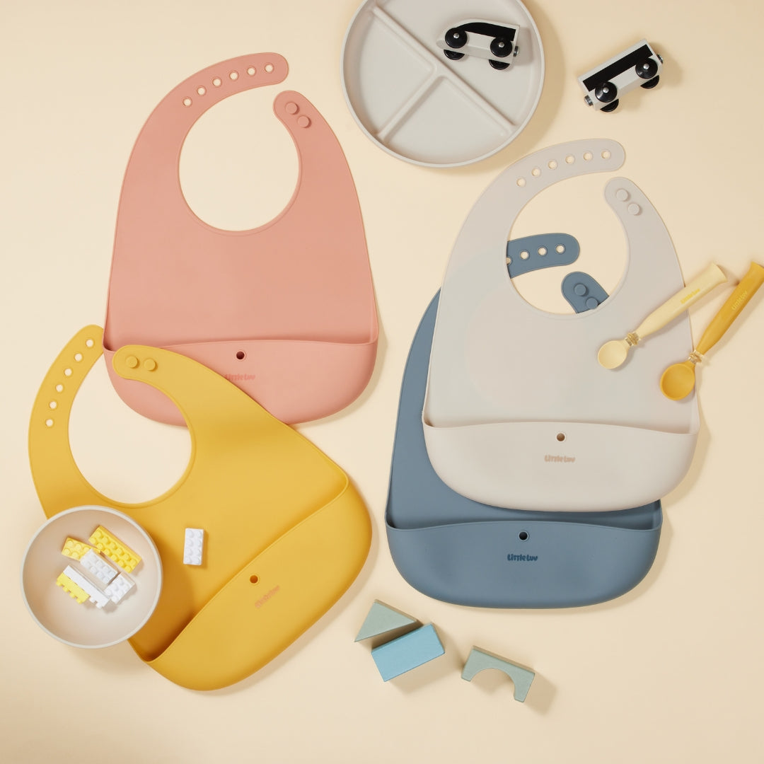 Little Luv Set of 4 Bib Gift Bundle