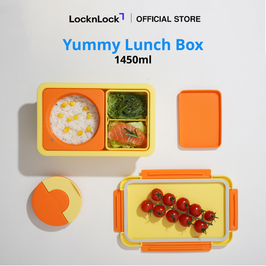 LocknLock Yummy Lunch Box Yellow