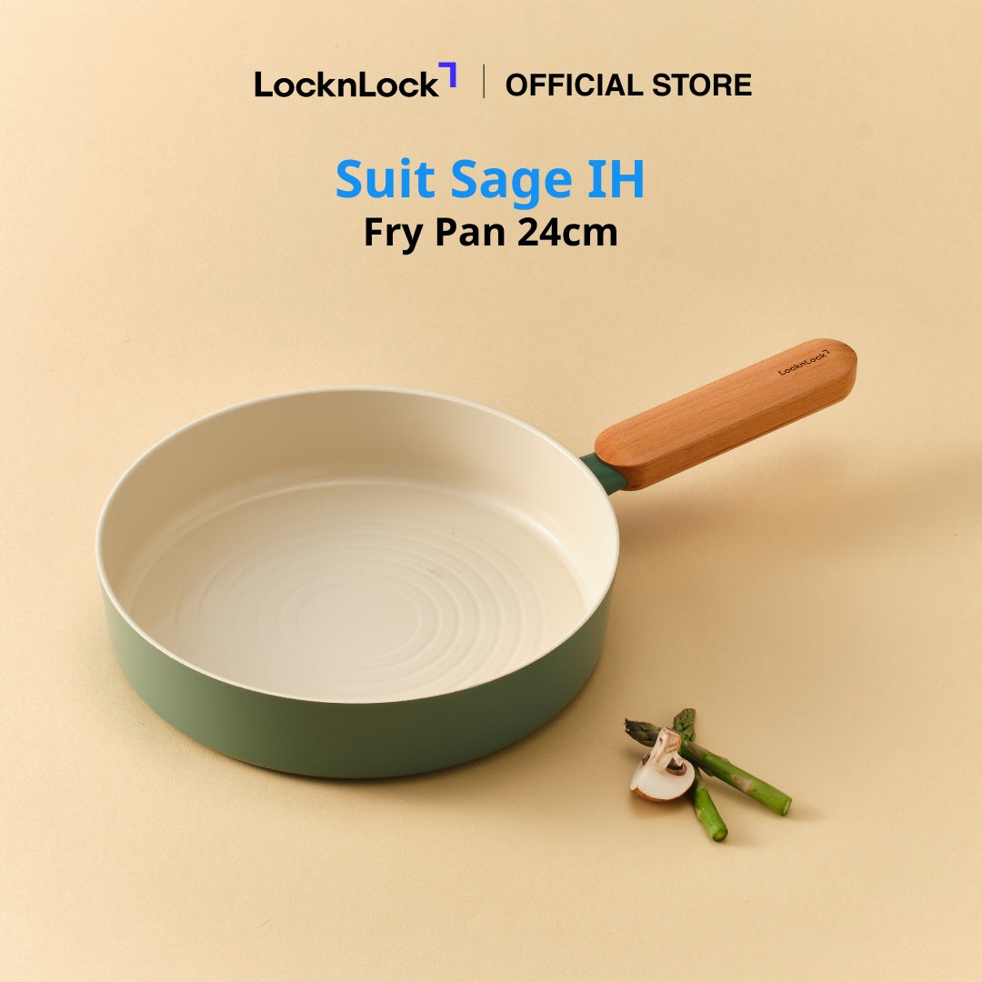 LocknLock Suit Sage Fry Pan 24cm