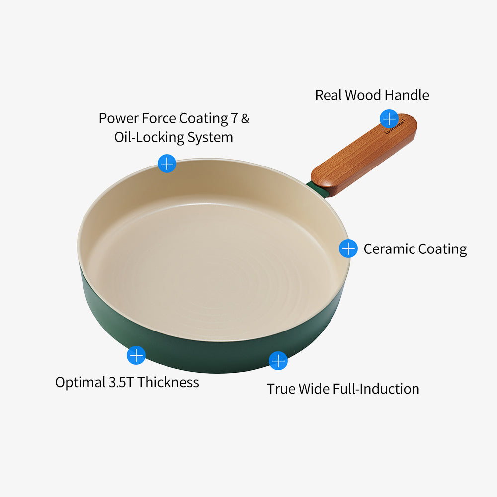 LocknLock Suit Sage Fry Pan 26cm