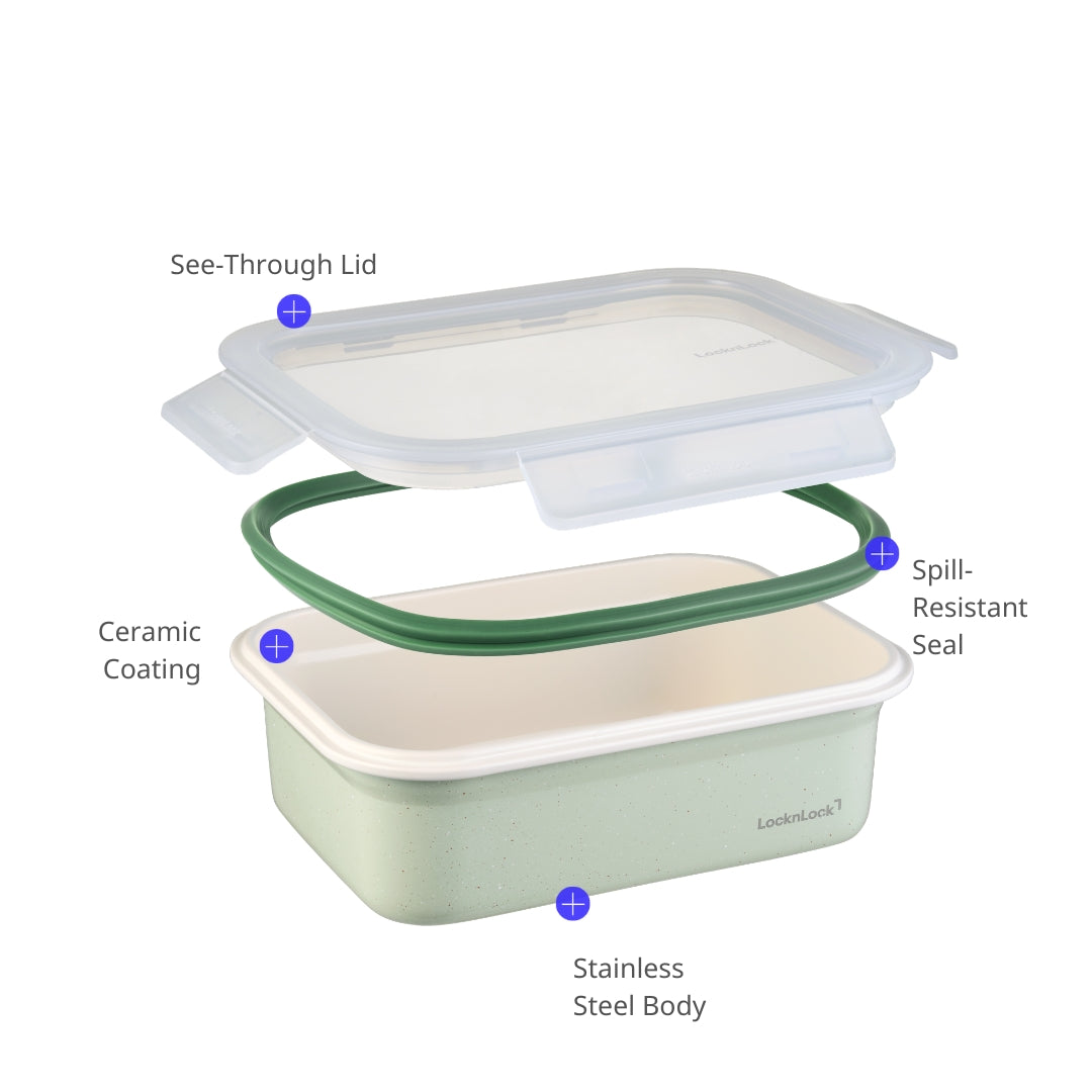 LocknLock Micro-Ready Stainless Steel Container