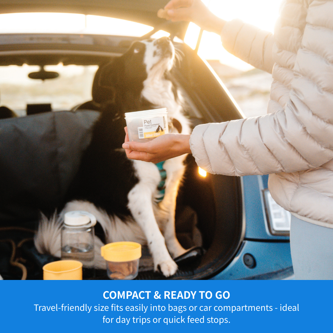 LocknLock for Pets 2-in-1 Pet Food & Treat Container 560+310ml