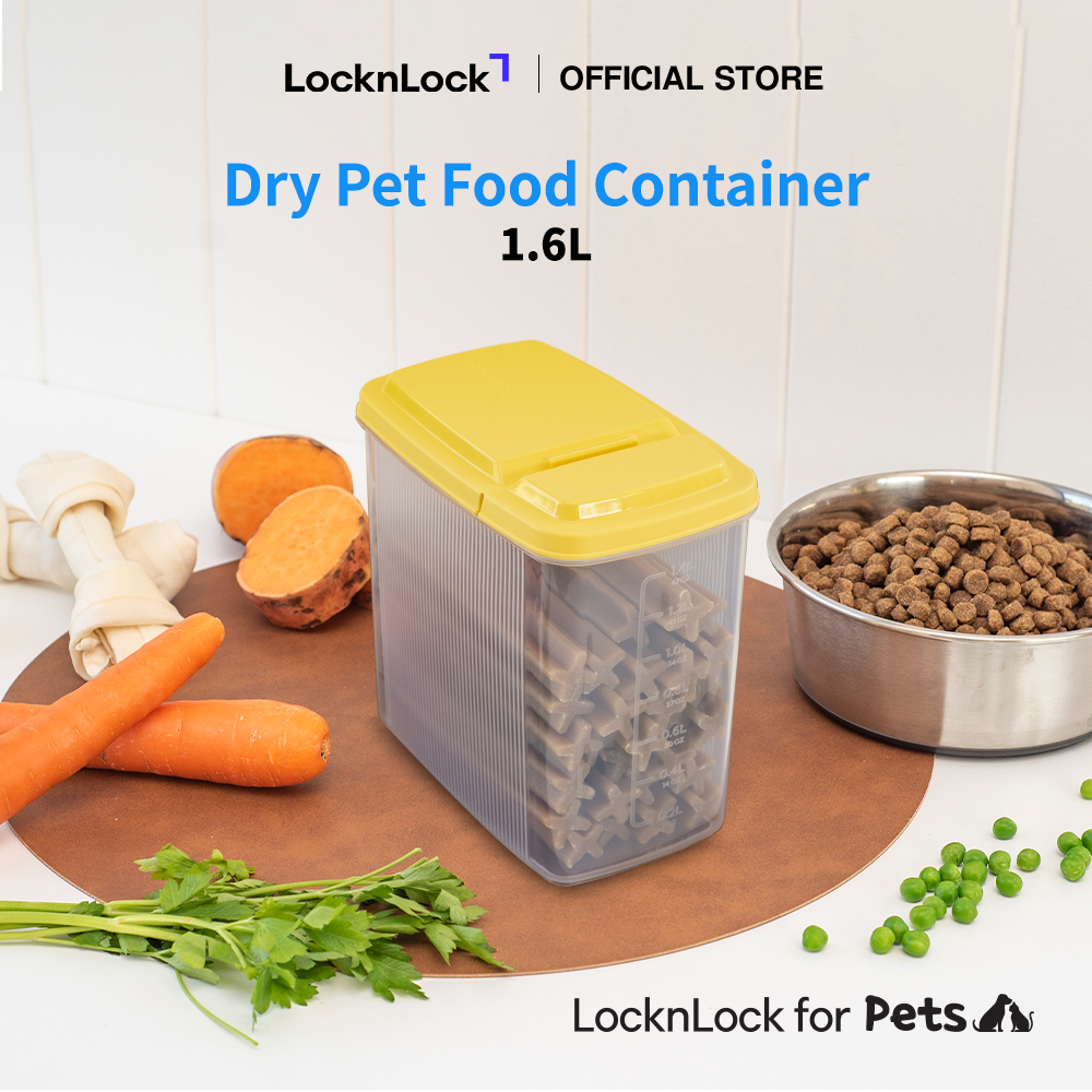 LocknLock for Pets Dry Pet Food Container 1.6L