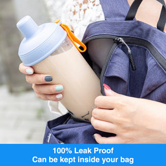 LocknLock Milk Tea Bottle 700ml | With Extra Large Straw for Milk Tea,