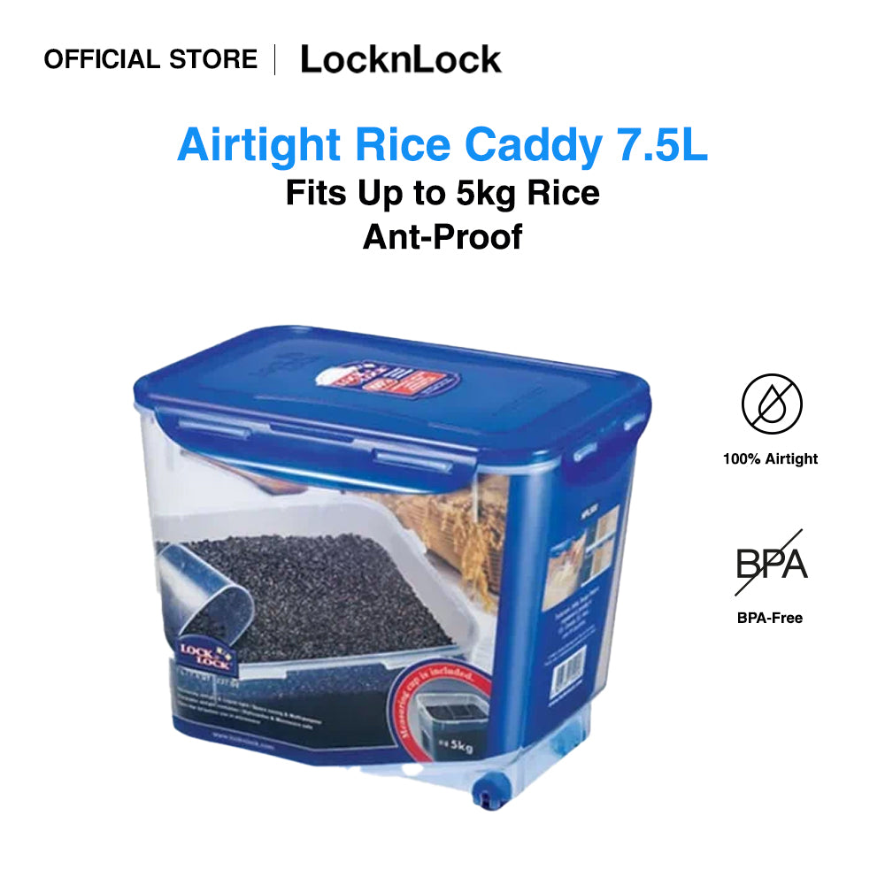LocknLock Airtight Rice Container | Fits 5kg of Rice