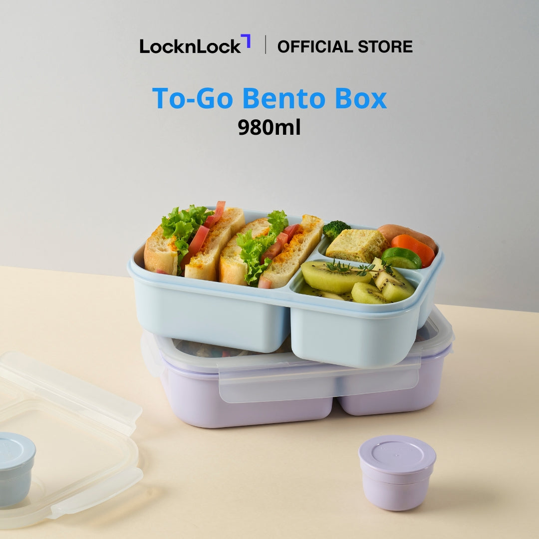 To-Go Lunch Box Bento Box for Kids