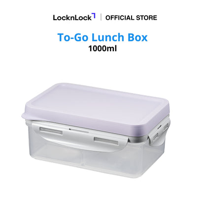 To-Go 3-Section Modern Airtight Lunch Box 1L