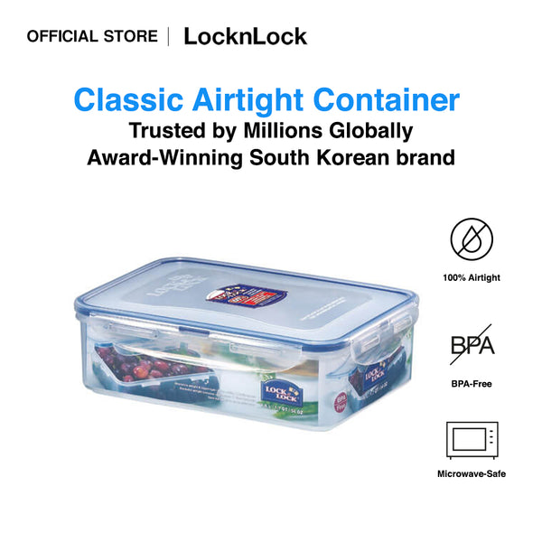 LocknLock Classic Airtight Rectangular Food Container 1.6L HPL824