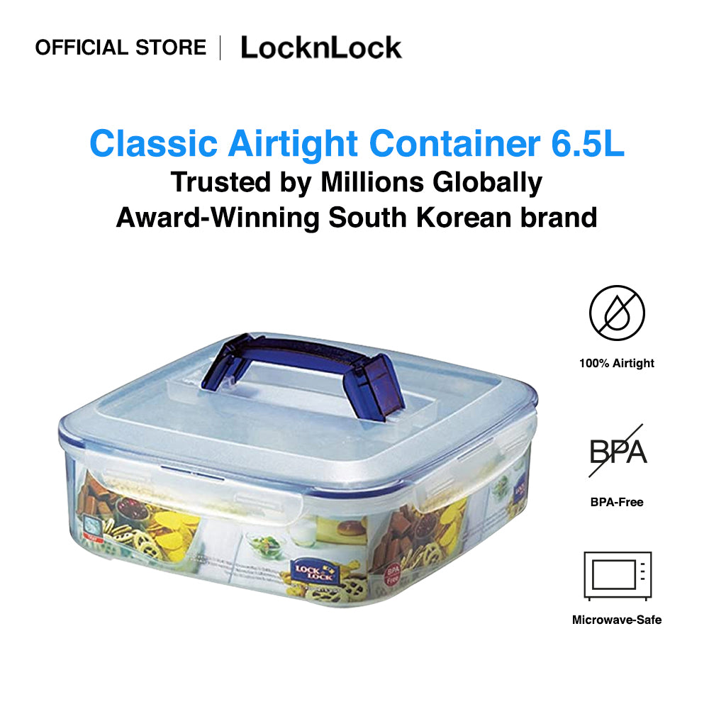 LocknLock Classic Airtight Appetizer & Dessert Food Container 6.5L HPL893