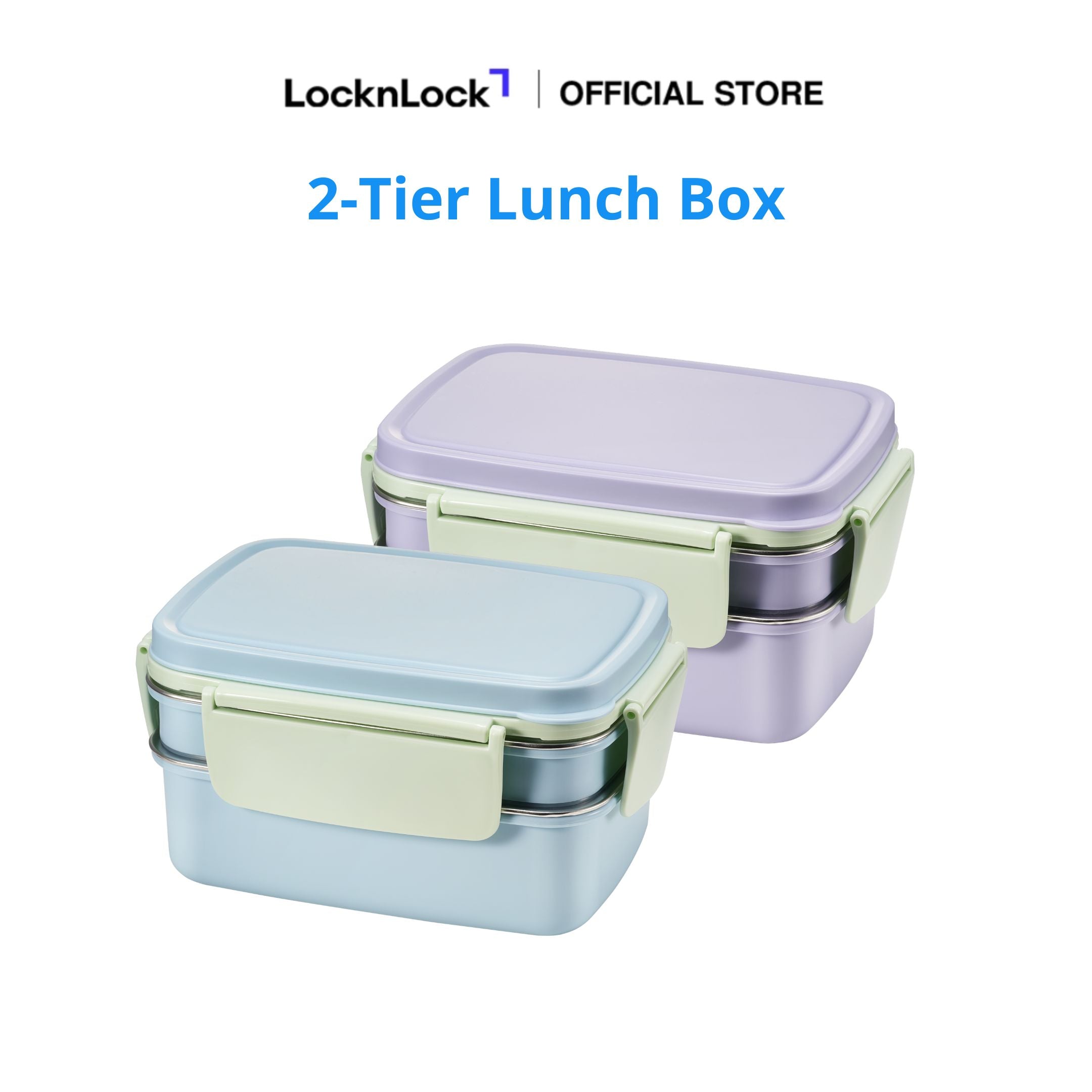 [Pre-Order] LocknLock 2-Tier Lunch Box 1.6L