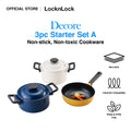 Decore Starter Set A | 18cm Pot + 22cm Wok + 20cm Pot