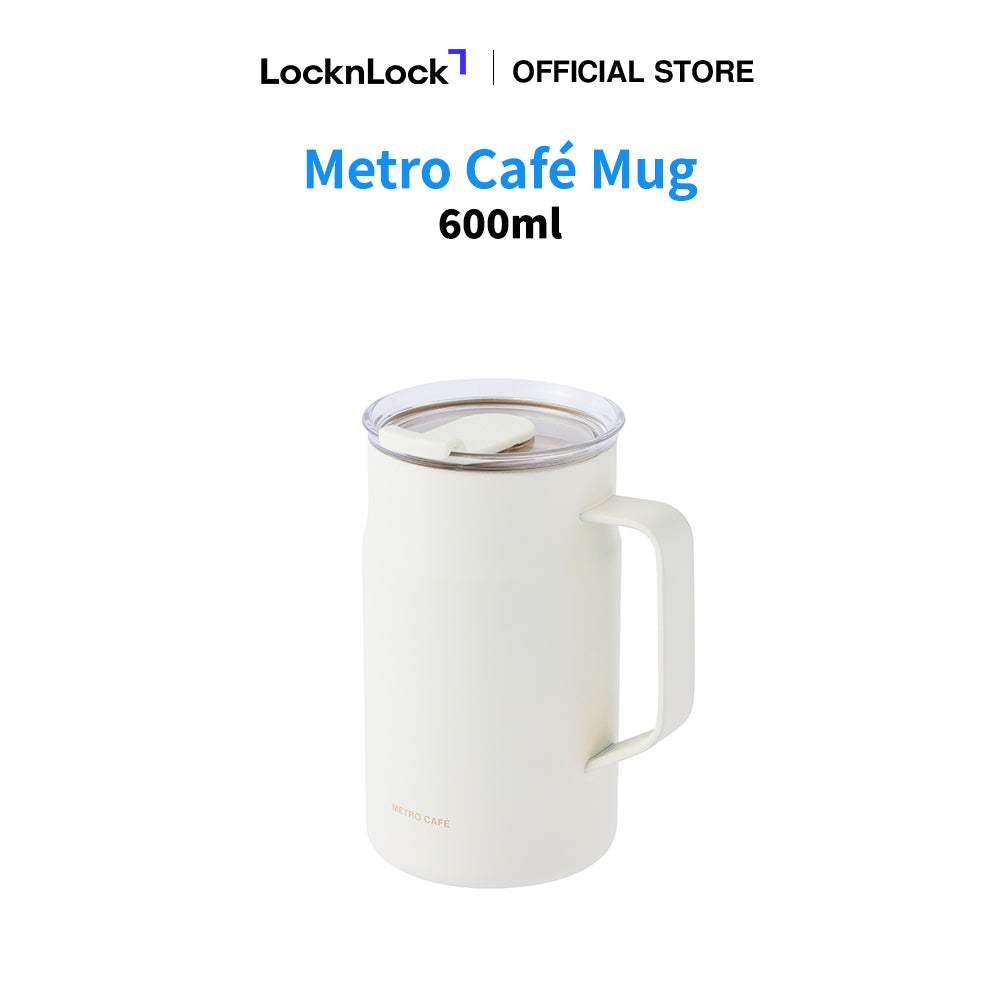 LocknLock Metro Café Mug 600ml