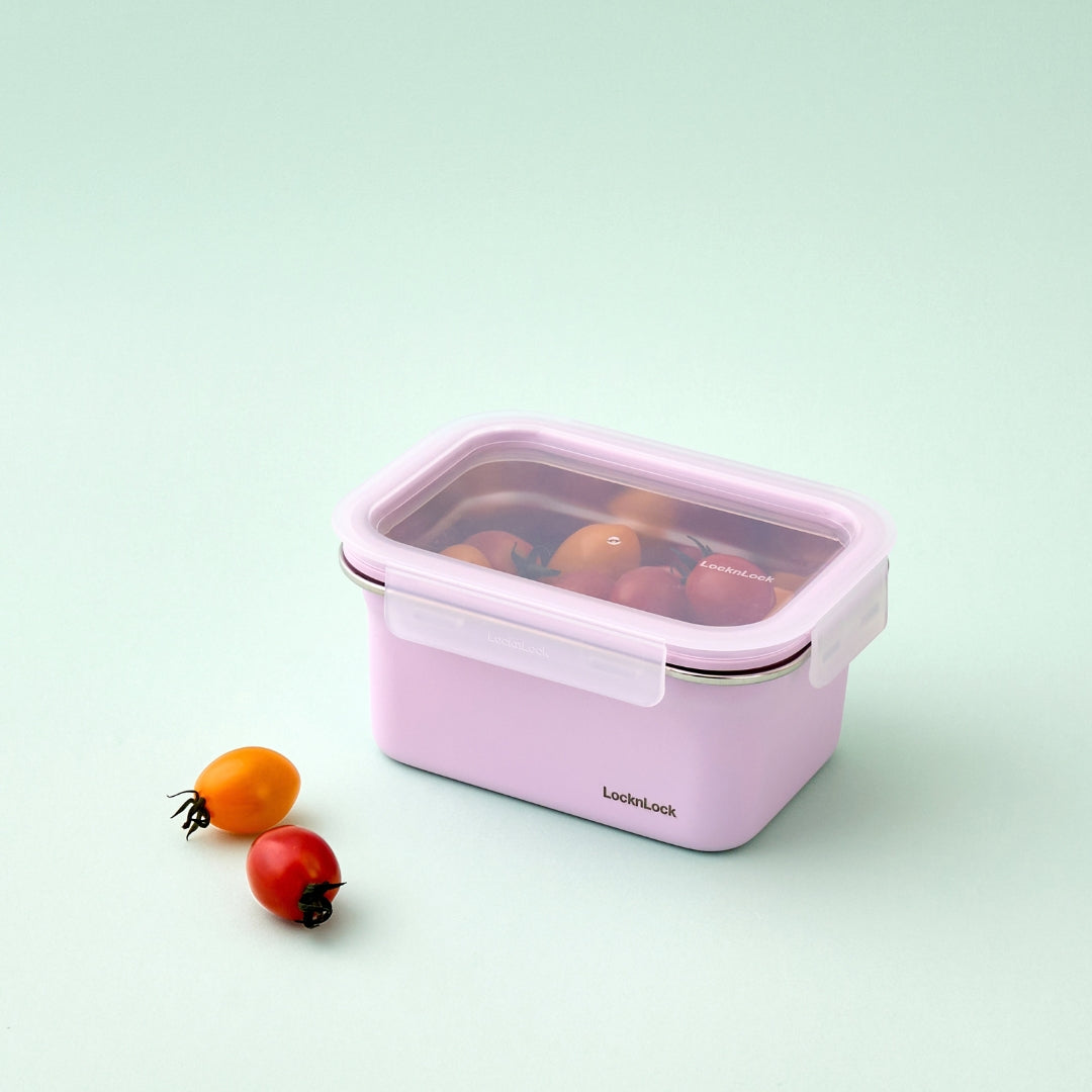 LocknLock Stainless Cozy 1L | Microwave-Safe Stainless Steel Food Container