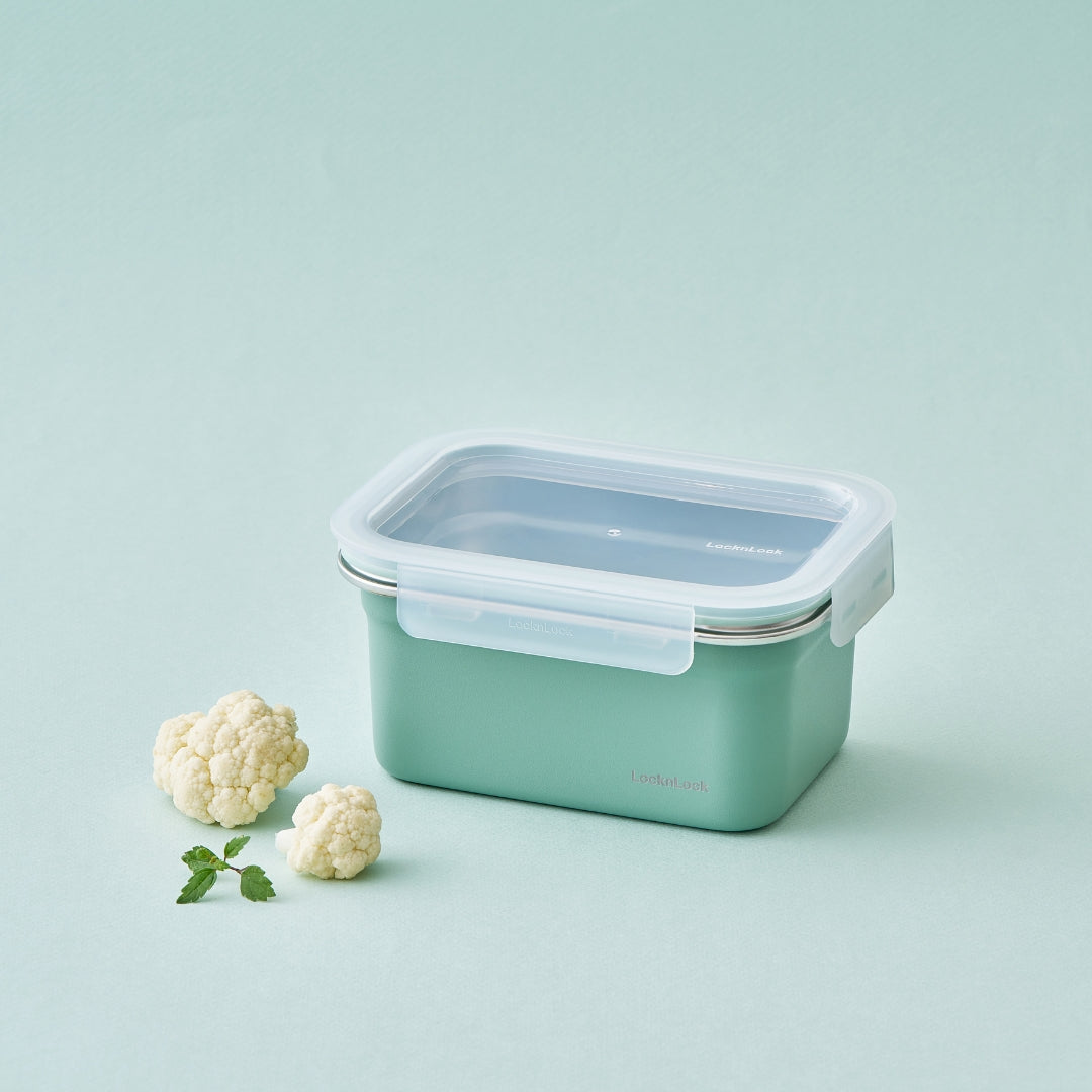 LocknLock Stainless Cozy 1L | Microwave-Safe Stainless Steel Food Container