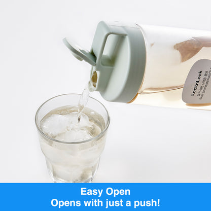 LocknLock Christmas Easy Grip Fridge Jug & Pitcher 1.2L HAP813