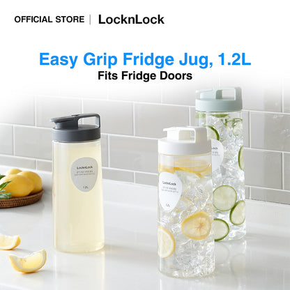 LocknLock Christmas Easy Grip Fridge Jug & Pitcher 1.2L HAP813