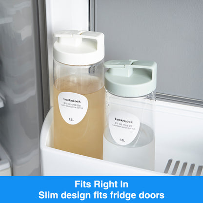 LocknLock Christmas Easy Grip Fridge Jug & Pitcher 1.2L HAP813