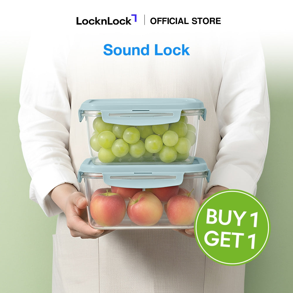 LocknLock Buy 1 Take 1 Sound Lock Airtight Container