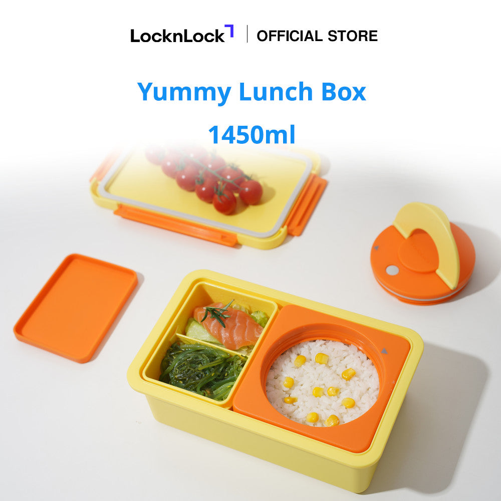LocknLock Yummy Lunch Box Yellow