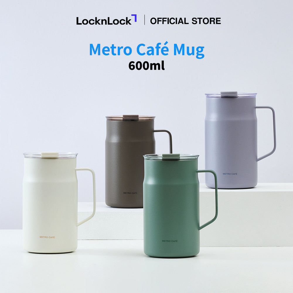 LocknLock Metro Café Mug 600ml
