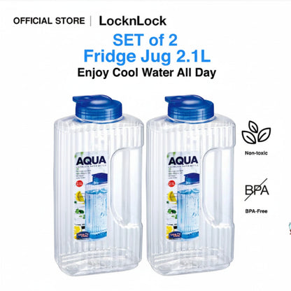 LocknLock Fridge Jug 2.1L 2025 Christmas Bundle of 2