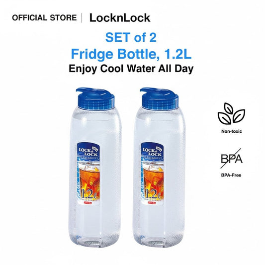 LocknLock Fridge Bottle & Jug 1.2L 2025 Christmas Bundle of 2