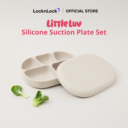 Little Luv Silicone Suction Plate Set