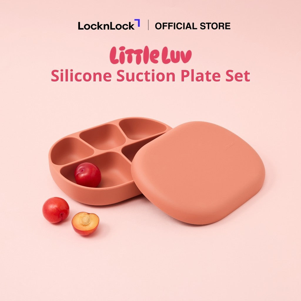 Little Luv Silicone Suction Plate Set
