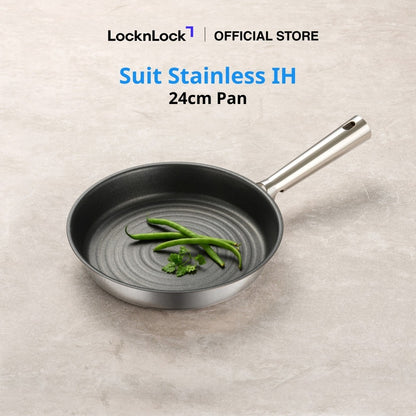 LocknLock Suit Stainless Frying Pan & Work