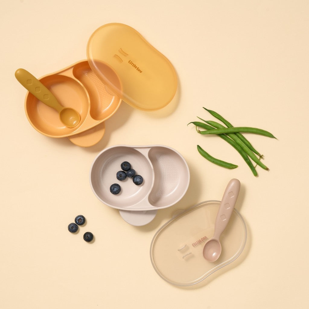 Little Luv Portable Bowl & Spoon 3-Piece Set