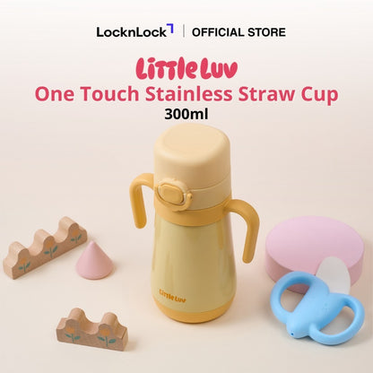Little Luv One-Touch Stainless Straw Cup