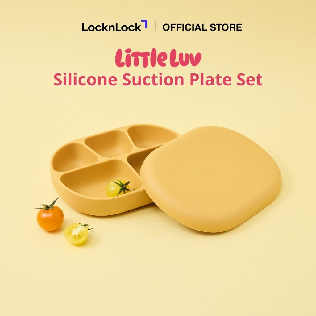 Little Luv Silicone Suction Plate Set
