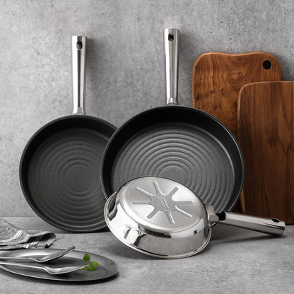 LocknLock Suit Stainless Wok 24cm