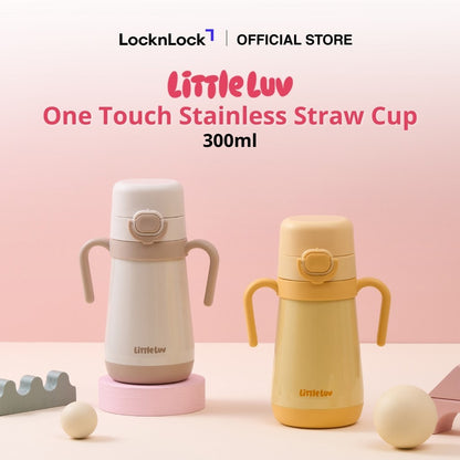 Little Luv One-Touch Stainless Straw Cup