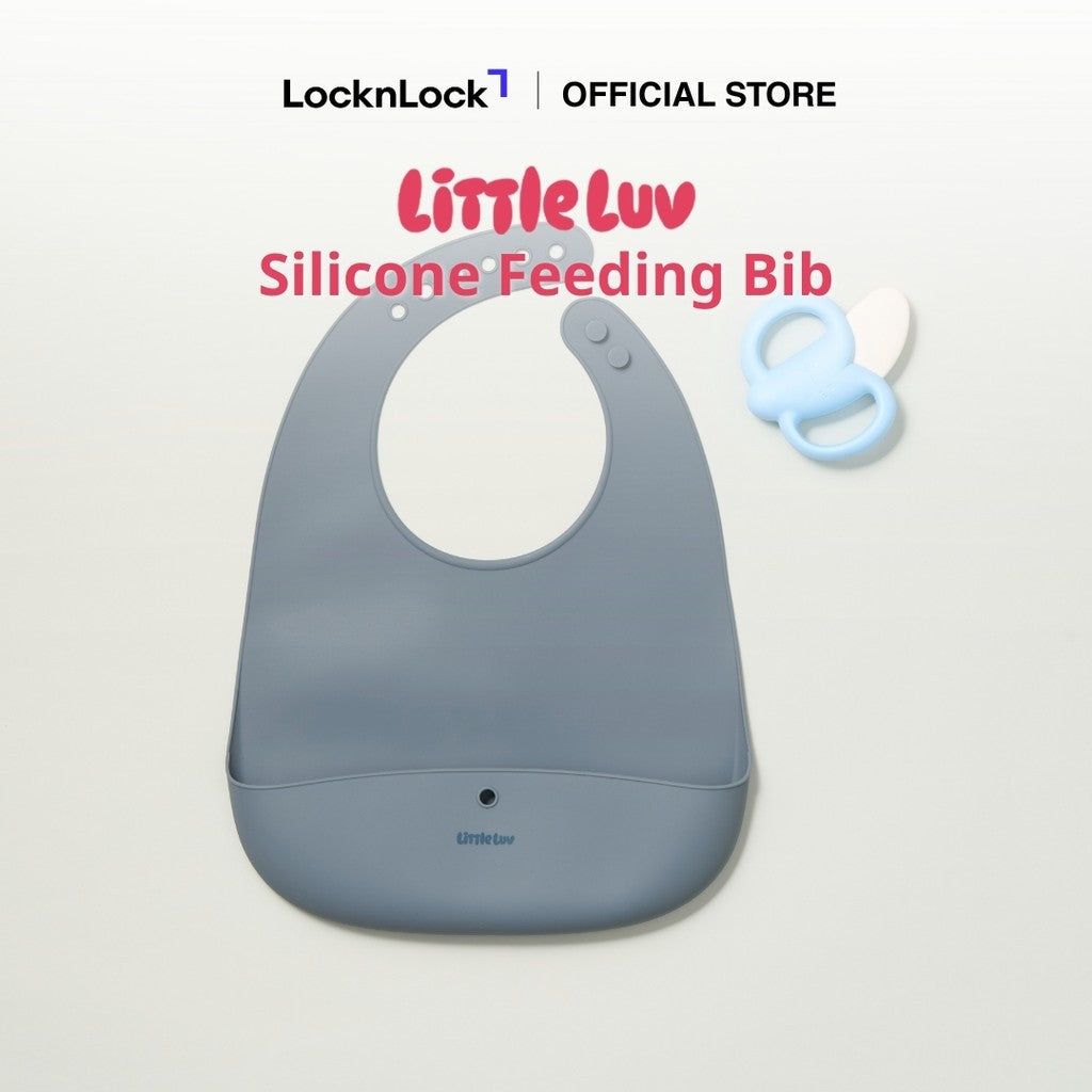 Little Luv Silicon Feeding Bib