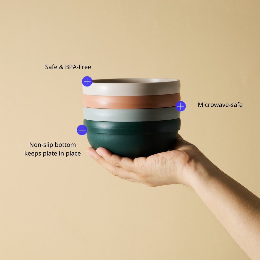 Little Luv Non-slip Bowl 2-Piece Set
