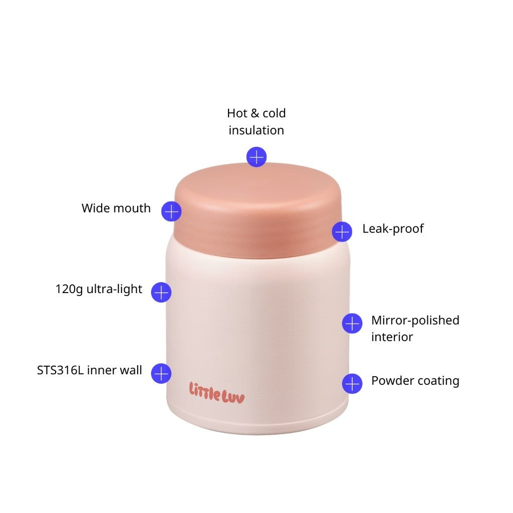 Little Luv Air-Feel Mini Food Jar 200ml