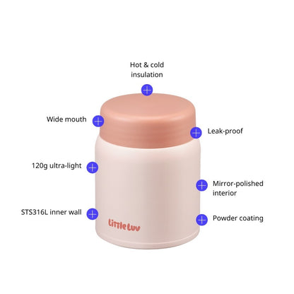 Little Luv Air-Feel Mini Food Jar 200ml