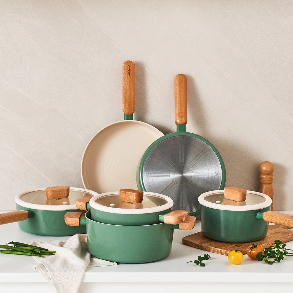 LocknLock Suit Sage Pots & Pans