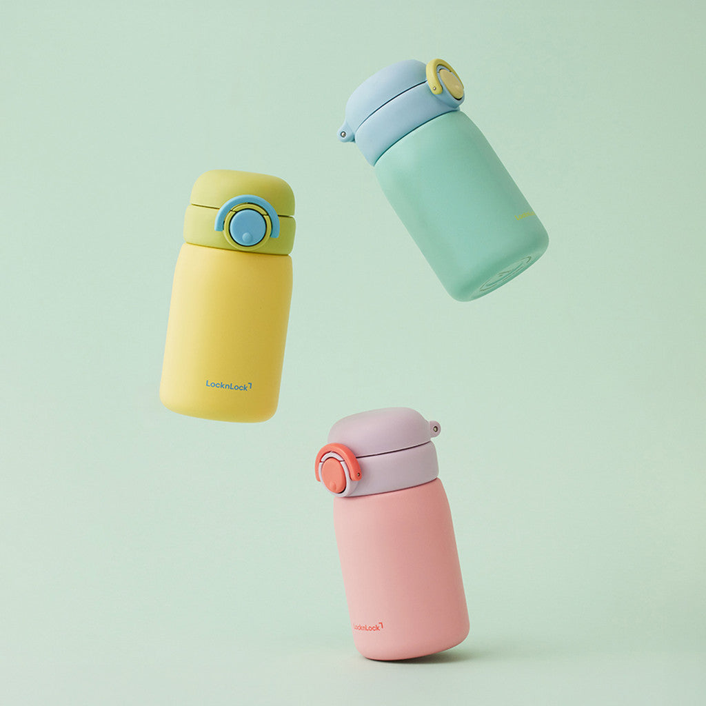 LocknLock School Fit Switch Cap Mini Tumbler 270ml Mint